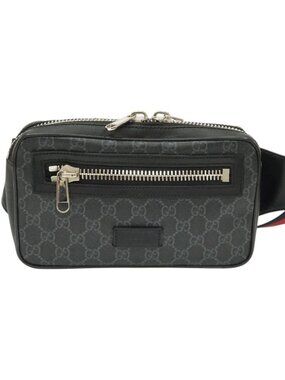 $1300 Gucci Authentic Belt Bag NWT Black Gg Supreme